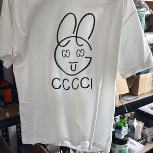 CCOCCI Kids White Tee with Fun Graphic